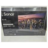 Never Used Smart Series TV (box smells like smoke)