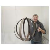 Large Metal Garden Decor  24" high