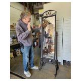 Wrought Iron Full Legnth Mirror