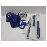 Colts Hats, Flags & Koozie
