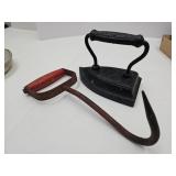 Sad Iron & Barn Hook