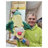 Simpson Crusty the Clown Mask