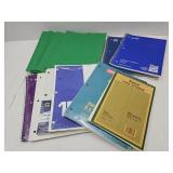 Lot of Writing Paper & Folders