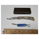 Texaco Key Chain Japan Eagle Pocket Knife+