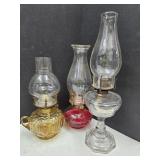 12"-16" High OIl Lamps NO SHIPPING