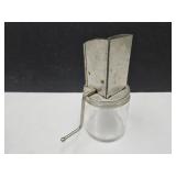 Vintage Nut Chopper With Glass Jar