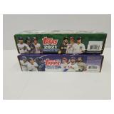 2021-22 TOPPS Opened Baseball Cards Boxes