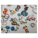 Costume Earrings Lot