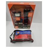 NIP FLashlight Head Light & Shoe Polishing Kit