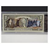 2 Dollar John F Kennedy Authinic  Uncirculated