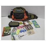 Nice Fishpond Bag, Fishing Lures in Boxes +