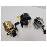 3 Fishing Reels Johnson, Diawa & Zeco