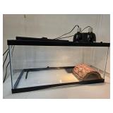 Reptile Aquarium 36 x 13 x 7 "h Basking Lamp +
