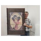 Olympia Beer Wood Beer Advertising Sign From Bar