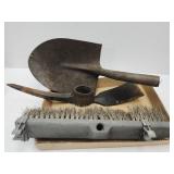 Pick Ax Shovel Broom No Handles