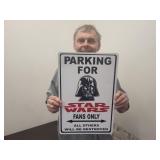 STAR WARS Metal Sign 12 x 18'