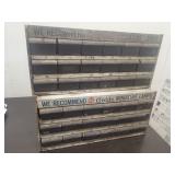 2 AC Guide Metal Cabinets 18 Drawers Each  18 X 9'