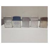 Lot of Vintage Lighters Parker, Supreme +