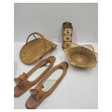 USA Plate Sewing Notions Tight Weave Basket & Deco