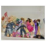 Barbie Dolls & Others + 32 QT Tote