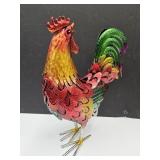 New Metal Rooster Lawn Art 16' high