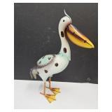 New  Metal Lawn Art Pelican 16' h