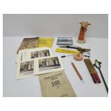 Vintage Cow Creamer Tipton Adv. Pocket Knives+