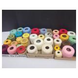 Lot of Crochet Thread 3 Flats