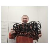 11 Pieces Heavy Metal Flower Bed Fence See Size