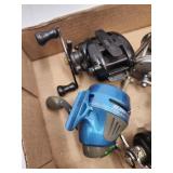 Lot of Fishing Reels Zebco, Brook Lure+