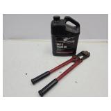 Bar & Chain Oil at least 3/4 Full & Bolt Cutters