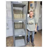 Metal Storage Locker / Cages  24 x36 d x 79See