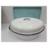 Granite Ware Roaster & Cookie Sheet