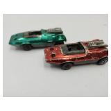 2 Hot Wheels Red Line Peeping Bomb 1969