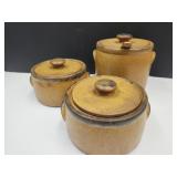 McCoy Soup Tureen & 2 Bean Pots