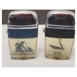 2 Vintage Lighters Fishing & Lure