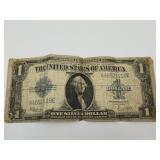 1923 Saddle Blanket Large Note Silver Certificate