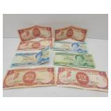 Foreign Paper Currency Notes Trinidad, Caribbean