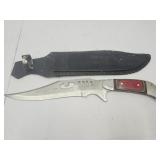 Large Knife with Sheath See Pics &  Size