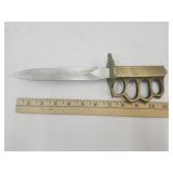 Knife with Brass Handle See Size