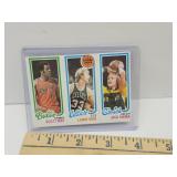Larry Bird ,Scott May & Jack Sikma Basketball Card