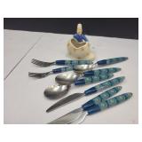 IKEA Flatware & Occupied Japan Planter