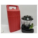 Coleman Propane Lantern with  Red Carry Case