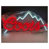 NIB Coors LED Neon Light USB Plug