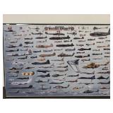 New Military Aircraft Framed Print 12x18'