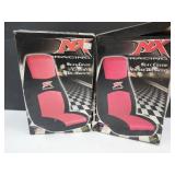 Two New NX Seat Covers Red