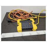 Extension Cord, Surge Protecter & Metal Hat Hooks