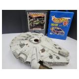 2 Hot Wheel Car Cases See Condition Star Wars Toy