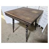 Antique Hall Table, Legs Need a Bit Tighten  28'