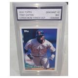 2010 Topps Graded Tony Gwynn Baseball Card